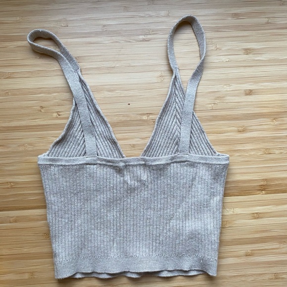 Rib knitted summer tank top - Picture 2 of 3